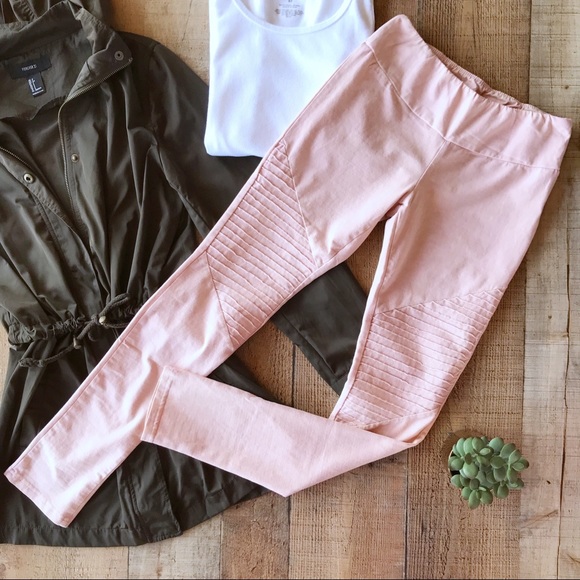 Pants - ⭐️New MOTO LEGGINGS - Blush